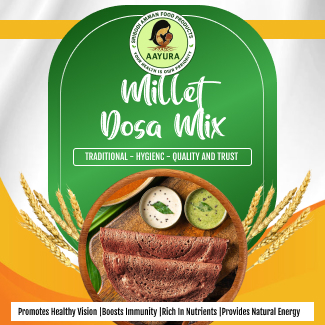 Instant Millet Dosa Mix Healthy Breakfast Aayura